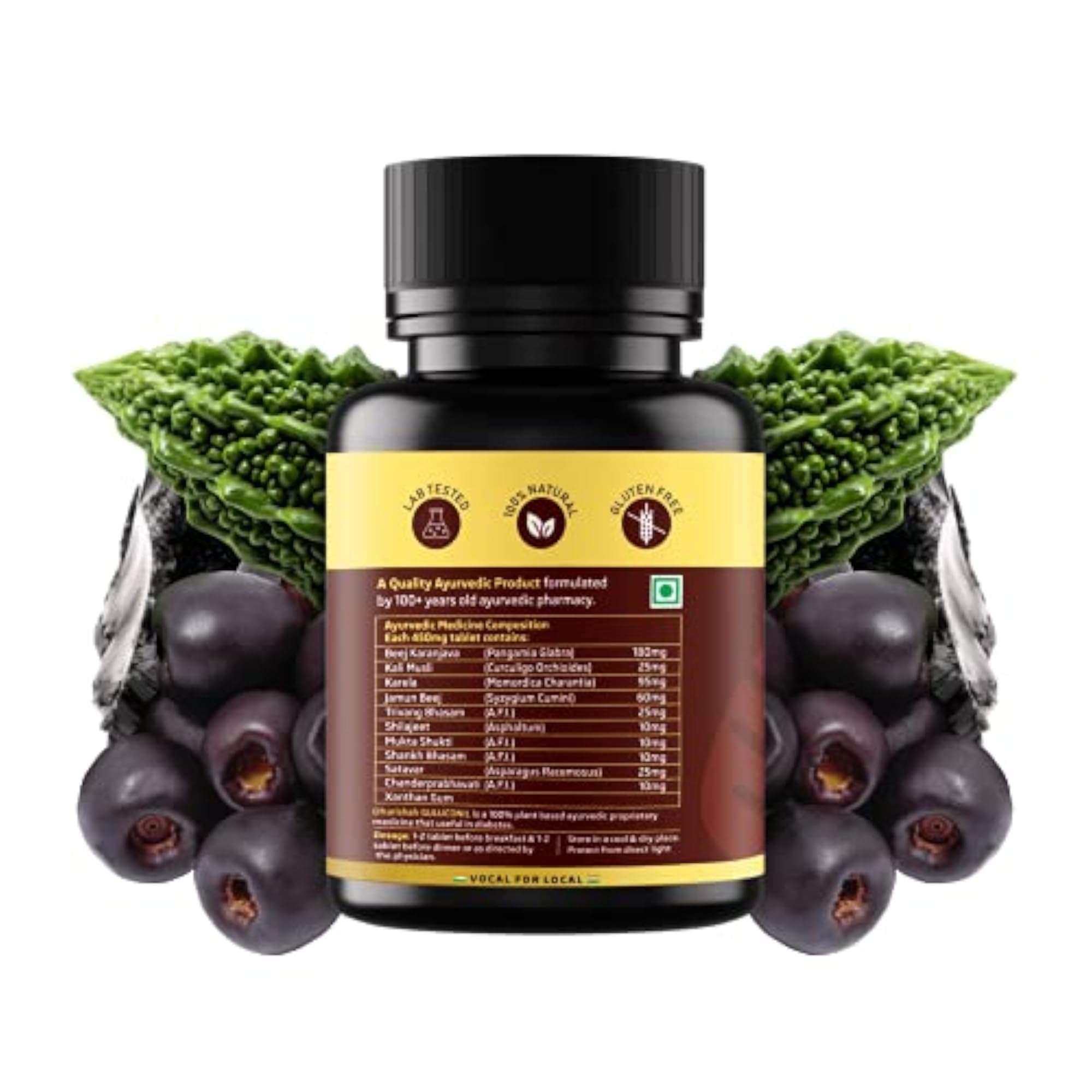 Guluconil, 60 Tablets, Herbal Ayurvedic Medicine