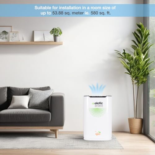 Image of Gavi Plus Air Purifier, 6 Stage Filteration System with Ionic Purification, Coverage area of 580 Sq. ft., MAKE IN INDIA