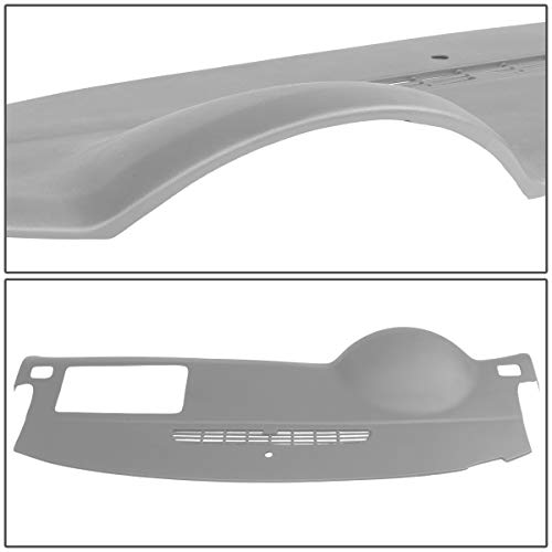 Dna Motoring Ztl-Y-0078-Gy Abs Dash Board Cover Cap Overlay Compatible With 07-13 Avalanche Silverado/Sierra 1500 2500Hd 3500Hd Without Dash Speaker, Grey #TOP2