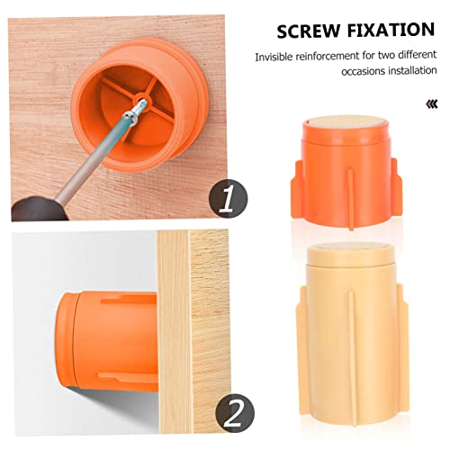 Veemoon 4Pcs Adjustable Bed Frames Bed Noise Stopper Adjustable Bed Frame Anti Shake Bed Wall Bumper Bed Accessories Bedside Anchor Bed Fixer Holder Plug Wall Plug Pad #TOP5