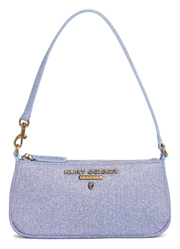Image of Kurt Geiger London Highgate Small Wristlet Shoulder Bag, Lilac Sparkle, S