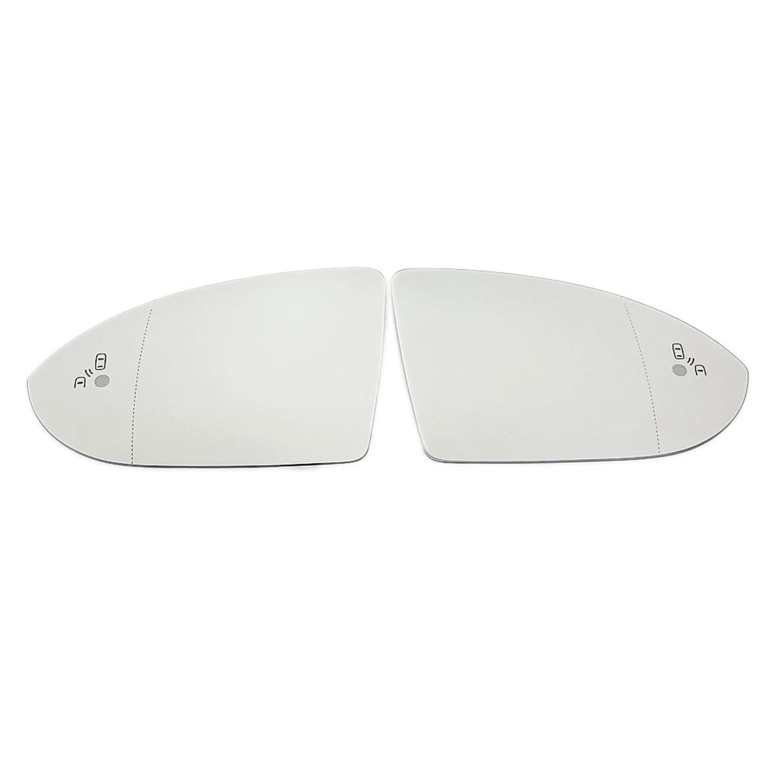 Verre rétroviseur Golf 7 gauche droite dégivrant avec angle mort 2013-2020 - 3