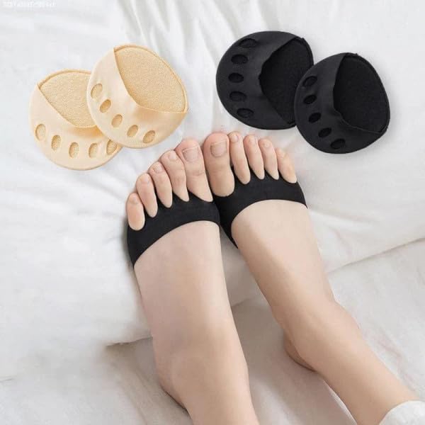 Five Toes Forefoot Pads for Rapid Pain Relief, Cushioned Metatarsal Support, 1 Pair-image-26