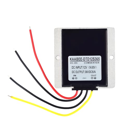 image for KAABEE 24V 12V to 36V Step Up Converter DC-DC Regulator Boost Power Su