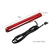 ROSEBEAR Coche Universal Rojo 24 Led Chmsl Coche Montaje Alto Tercera Tercera...