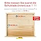 MOFELON Schubladentrenner Verstellbar, 4 Set Schubladen Trenner für Innenlänge 33-58.5cm & Höhe＞6.4cm, Schubladen Organizer Ordnungssystem für Küche, Kleiderschrank, Kommode, Schlafzimmer-Weiß
