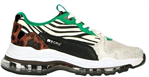 Björn Borg X500 Zwart/Groen | Kinderen | SNEAKERS