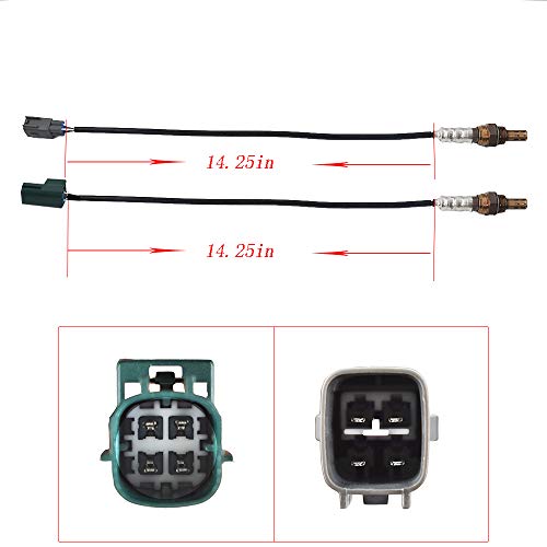 labwork-parts New Pair Oxygen O2 Sensor 1, 2 for 2004-2006 Scion xA xB 1.5L 234-4524 234-4069 - Thumbnail 2