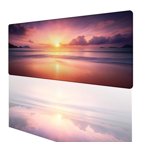 Tapis de souris gaming XXL 1000x400mm idéal pour organiser le bureau