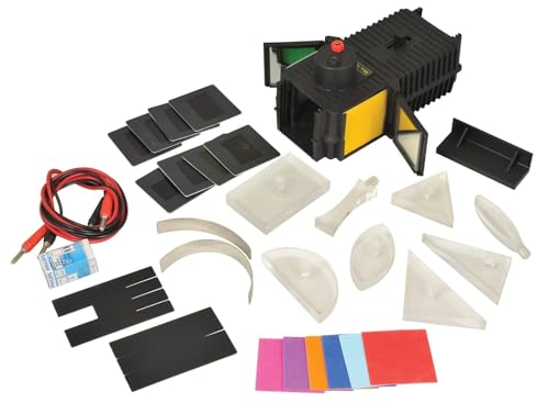 Image of BLSCOPE Optical Light Box - 27 Piece Optical Kit, Covering 18 Topics in Optics with Full Activity Guide for Kids Experiments kit