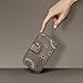 Lois - Cartera de Mujer Pequeña con Bordados y Motivos Mandala de...