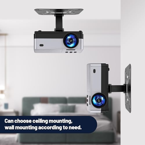 PWGHWG Desktop Projektorhalterung Halterung Beamer Ständer Multifunktional Projector Stand mit 1/4 Zoll Schraubschnittstelle Wandhalterung Beamer Deckenhalterung