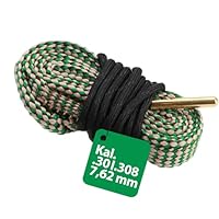 Laufreinigungsschnur für .30Cal .308 30-06 .300 .303 & 7.62 mm Kaliber Pistole Gewehr Flinte Laufreiniger Reinigungsset,Waffenreinigungsset