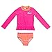 Carter's Baby Girls' Infant Long Sleeve Pocket Mermaid Rash Guard Set, Pink, 6-9 Months