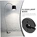 WHAMVOX Weighted Block Base for Floor Lamp Weighted Base for Industrial Floor Lamp Easy Install and Use