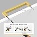 goldenwarm 10Pack 5in Brushed Gold Cabinet Pulls Gold Cabinet Handles Gold Drawer Pulls Modern Cabinet Hardware Handles for Kitchen Cabinets
