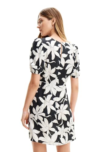 Desigual Women's Short Floral Dress Black2