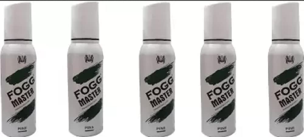 FOGG MASTER PINE (PACK OF 5) Body Spray - For Men & Women (600 ml, Pack of 5)-image-18