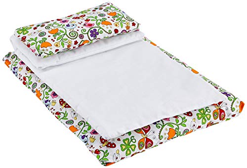 Goki 51732 - Puppenbettzeug Frühlingserwachen