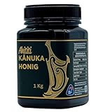 Ahititi Kanuka-Honig aus Neuseeland, reines, versiegeltes Glas ohne jegliche Zusatzstoffe oder Zucker, direkt importiert, MPI-registrierte höchste Qualität. Vegetarier. (1000g, Pack of 1)