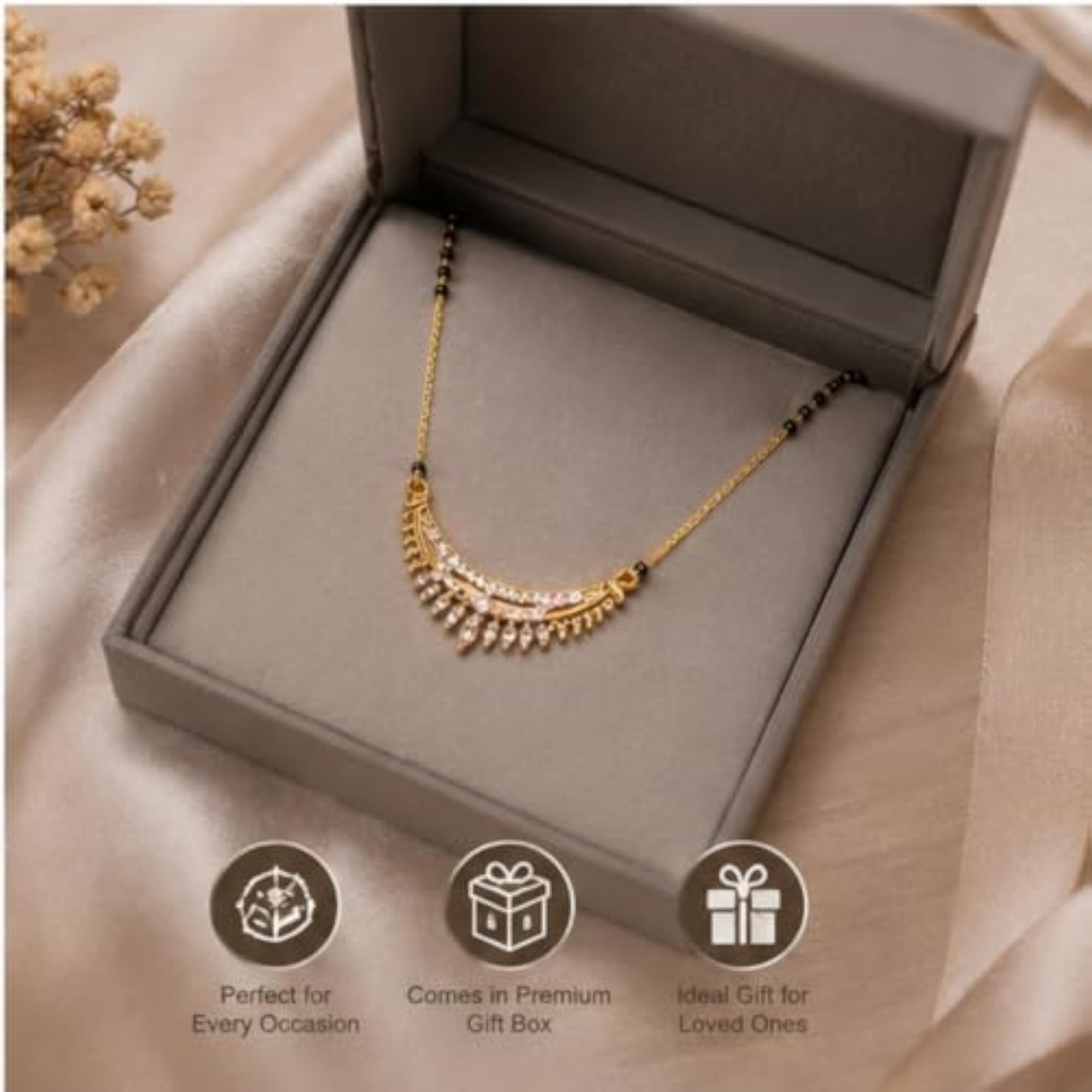 Anti-Tarnish Adjustable Mangalsutra for Women