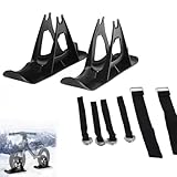 Snow Scooter,Bike Snow Skis Set - Fits All 12