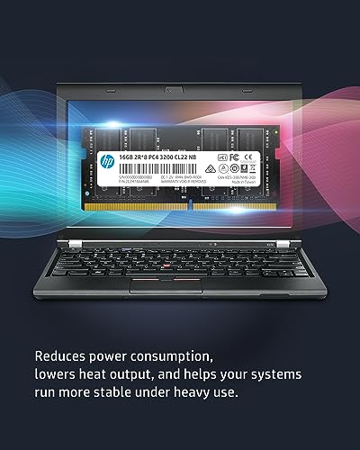 Image of HP S1 Series DDR4-3200 (PC4-25600) 16GB (16GB) SO-DIMM CL22 5 Year Warranty 2E2M7AA#UUF