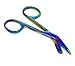 Lister Bandage Scissors 3.5" Multi Color Rainbow Stainless Steel (A2ZSCILAB BRAND)