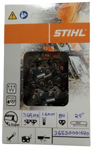 STIHL 25" Inch Chainsaw Chain Loop 36RMX 84 Drive Links 1.6mm MS-382,MS-461,MS-660,MS-661 Chain Saw Sold by Orchard Enterprises (B09PJJ5Y3H) Amazon Price History, Amazon Price Tracker
