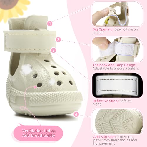 Chaussures pour chiens de qualité supérieure sandales réfléchissantes SlowTon - 11