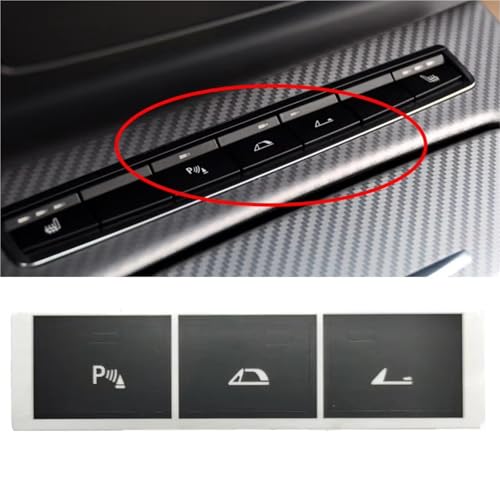 Autocollants réparation boutons console centrale Z4 E89 2009-2016 - 5