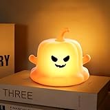 Dealswin Christmas Stocking Stuffers Girls Cute Birthday Gift Pumpkin Silicone Night Light for Kids...