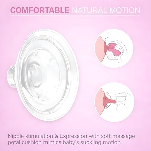 Image of MCP Modern Automatic Breast Pump - Portable Electric Milk Pump for Breastfeeding Moms | Quiet Suction, Comfortable Postpartum Nursing Solution