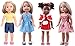 14inch Doll Clothes -Including 3sets+1Pair of Hair Terry +1Hair Band +1Bracelet Accessories fit American Wellie Wishers