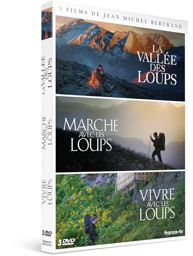 Coffret 3 films - Vivre avec les Loups + Marche avec les Loups + La vallée des Loups