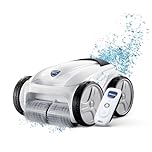 Polaris P955 Robotic Pool Cleaner for In-Ground Pools w/ 70ft Cable, Motion Sensing Remote, 4 Wheel Drive Tech & Dirty Canister Indicator