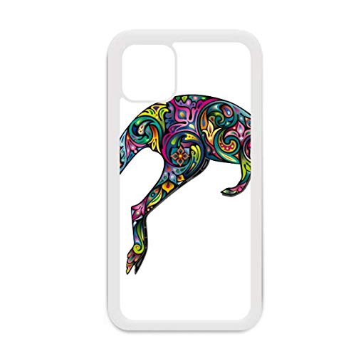 Coque Australie kangourou dessin coloré iPhone 12 Pro Max Apple blanc