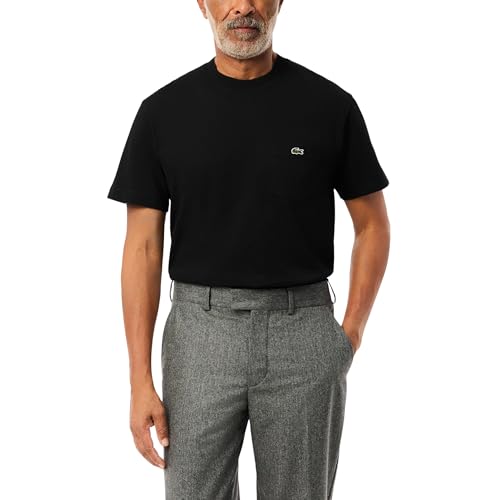 Image of Lacoste Men's Cotton T-shirt with Breast Pocket
