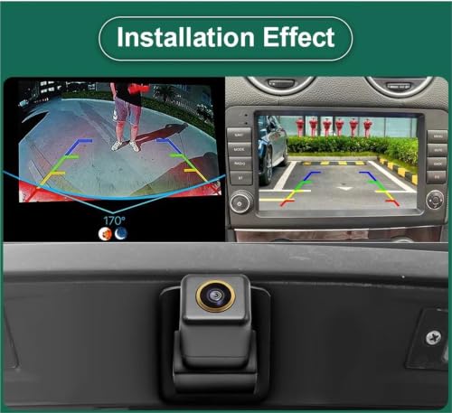 Caméra de recul plaque véhicule étanche HD pour Benz W204 W212 - 3