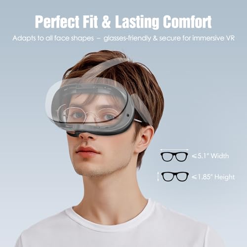 SUPERUS for Quest 3S Face Pad Cover Facial Interface, Soft PU Face Cushion Pad Compatible with Meta/Oculus Quest 3S Accessories, Fully Integrated Anti-Light Leakage Design (Not Fit Quest 3) - Thumbnail 6