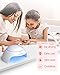 TOUCHBeauty Portable Nail Dryer with Air & 1 Led Nail Lamp Small Size Safe use for Kids Teen Drying Regular Nail Polishes Gift for GirlsTB-2130