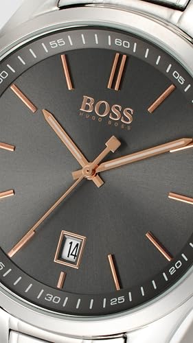 Image of BOSS Hugo Stainless Steel Circuit Analog Gray Dial Men's Watch-1513849