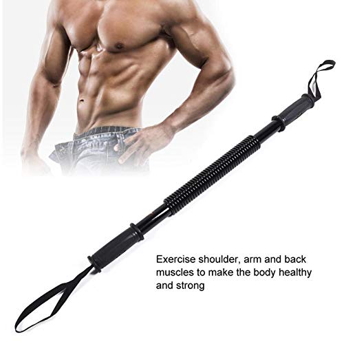Power Twister Bar 20-60KG Spring Peitoral Expansor Braço Treinador Puxador Exercitador para Exercíci