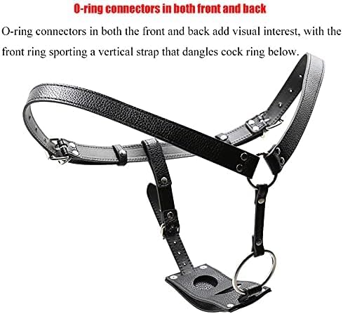 Wearable Strapless Strapon for Plus Size Pants for Women, Unisex Brief Strapless Belt Pant Black adkistable3