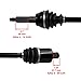Caltric Rear Right and Left Complete Cv Joint Axles Compatible with Polaris Sportsman 500 4X4 Ho 2003 2004 2005