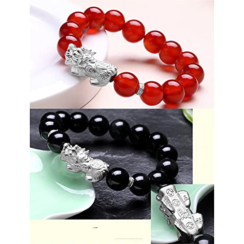 Bracelets en perles d'oeil de tigre de Bouddha Piyao ajustable