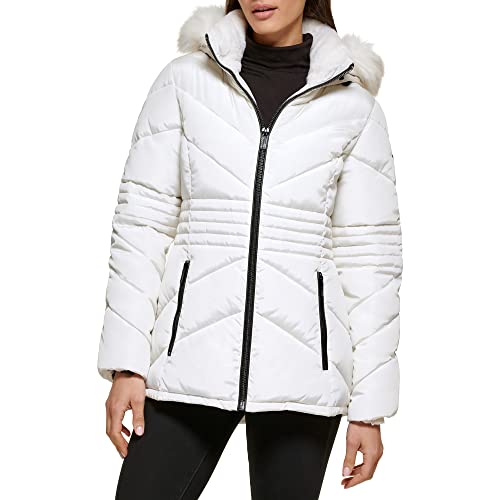 Veste mi-saison femme GUESS : la solution idéale contre le froid matinal sans s'encombrer