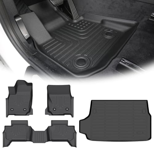 for Toyota 4runner Floor Mats 2025 2026(Not for Hybrid),Car Mats for Toyota 4runner 5 Seats All Weather Floor Mats Cargo Floor Liner Accessories 2025-2026