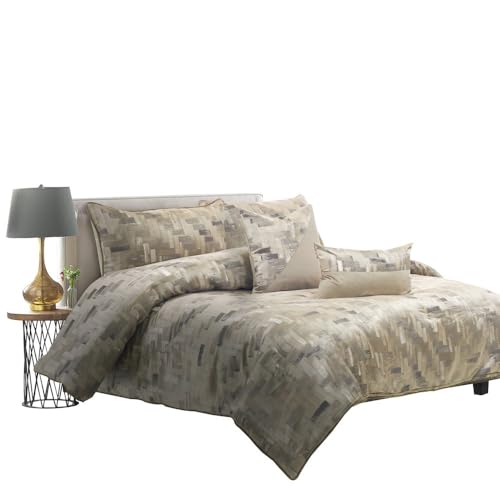 Michael Amini Astaire Multicolor Comforter Set 5-Piece King