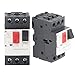 Motor Circuit Breaker Overload Short Circuit Protector, 35mm Rail Mount Motor Circuit Breaker AC690V, Easy Installation, Wide Applications, Motor Circuit Breaker for Motor